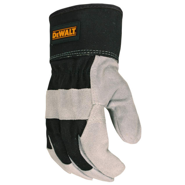 DEWALT DPG41L — Gants en cuir de vache refendu à paume renforcée, L 2 DPG41