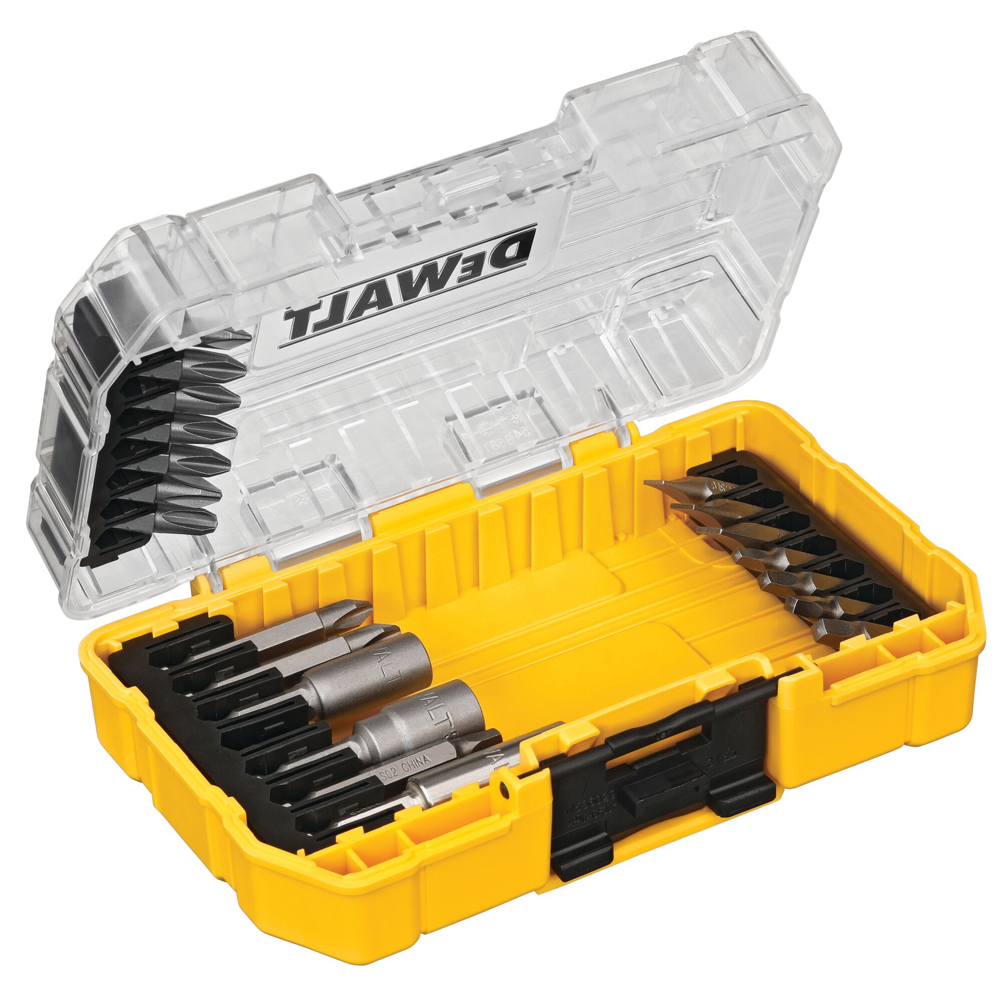 DEWALT DW2161 — Ensemble de 21 accessoires de vissage avec boîtier 3 DW2161
