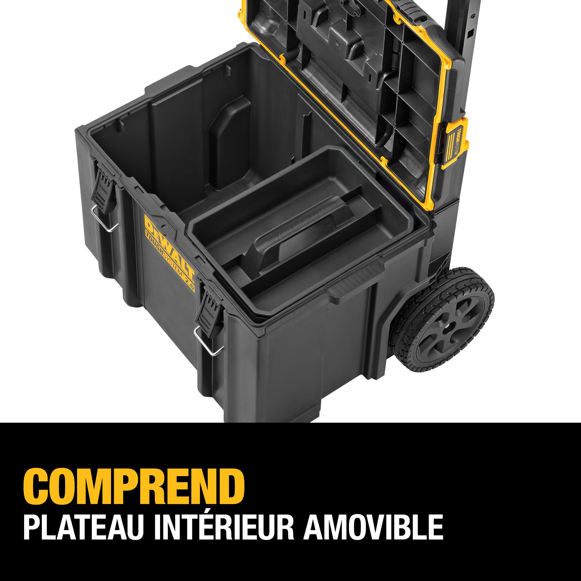 Boîte À Outils Sur Roues TOUGHSYSTEM 2.0 610 mm (24 po) – DEWALT DWST08450 4 Outil Dewalt DWST08450