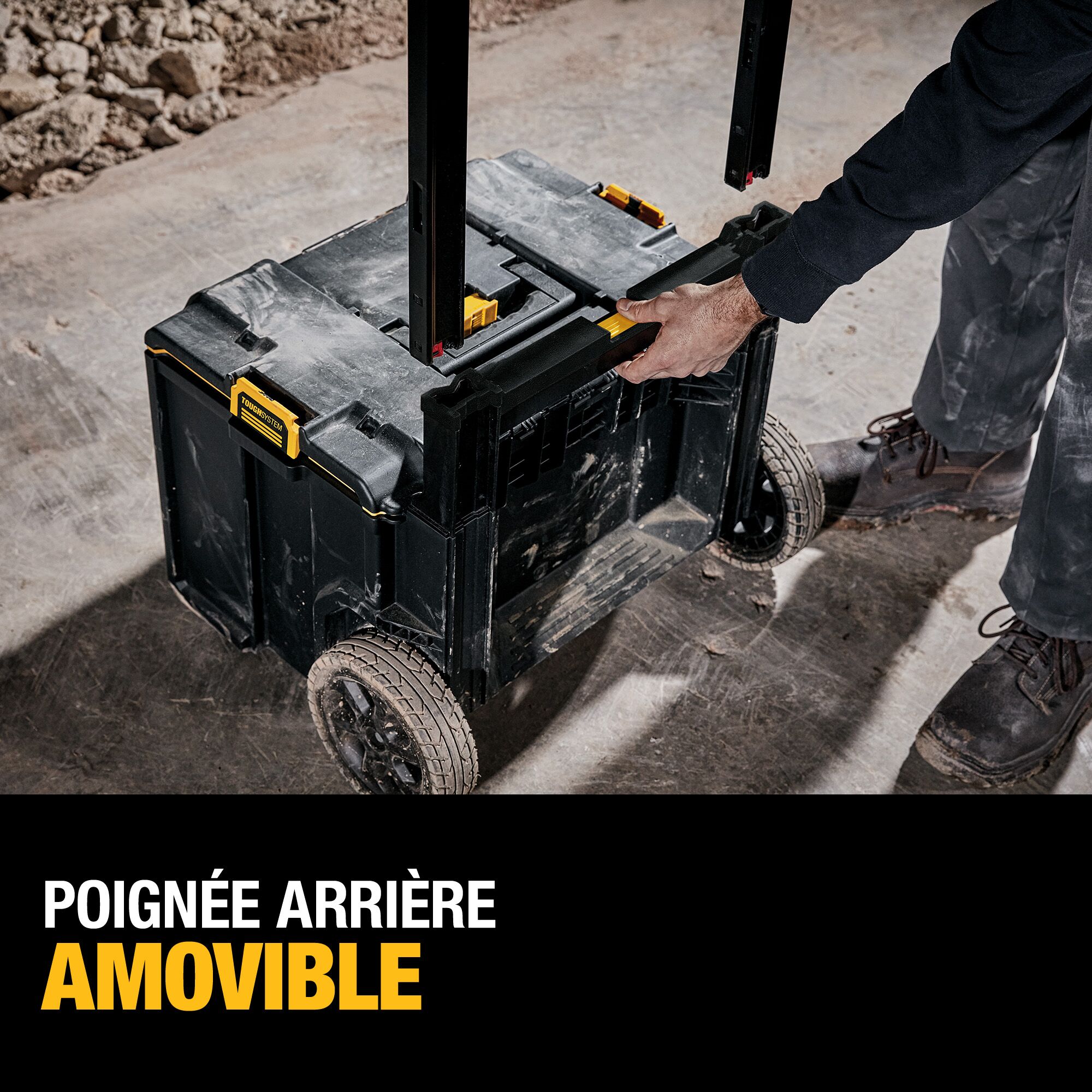 Boîte À Outils Sur Roues TOUGHSYSTEM 2.0 610 mm (24 po) – DEWALT DWST08450 3 Outil Dewalt DWST08450