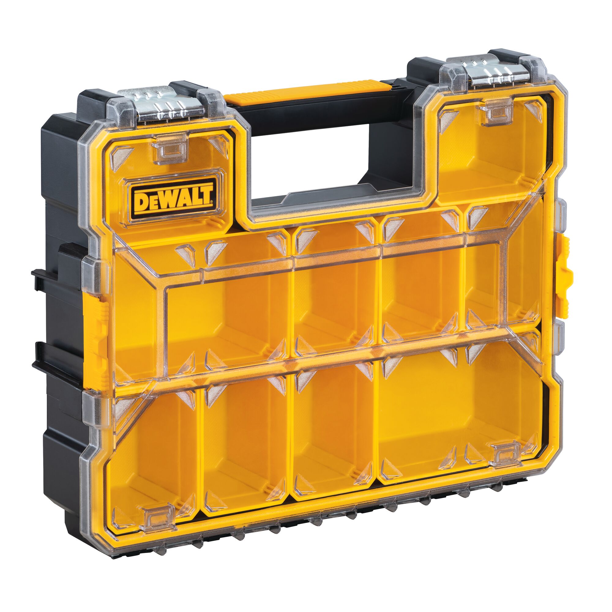 Organisateur De Petites Pièces PRO pProfond IP53 à 10 compartiments – 1 unité – DEWALT DWST1482 1 Organisateur DeWALT DWST14825 — 10 bacs