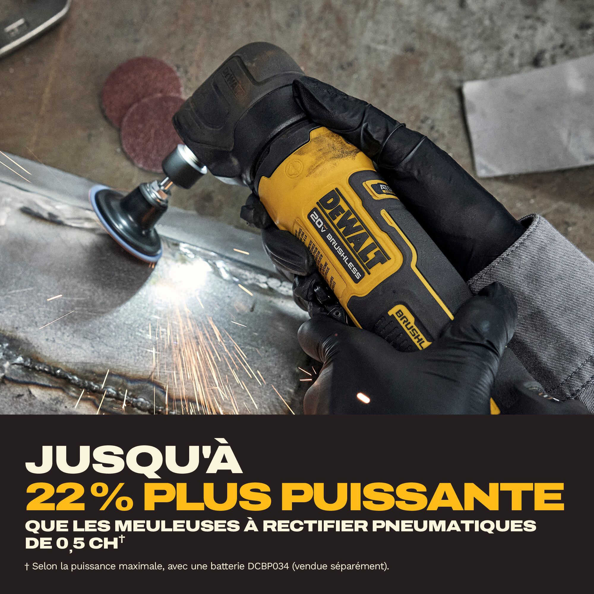 Meuleuse À Rectifier À Angle Droit ATOMIC 20 V MAX – Outil Seulement – SRD – DEWALT DCG422BR 8 Meuleuse À Rectifier À Angle Droit ATOMIC 20 V MAX – Outil Seulement – SRD – DEWALT DCG422BR – Image 8