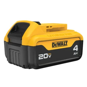 Batterie lithium-ion 20 V MAX 4 Ah – DEWALT DCB204 — vue 1