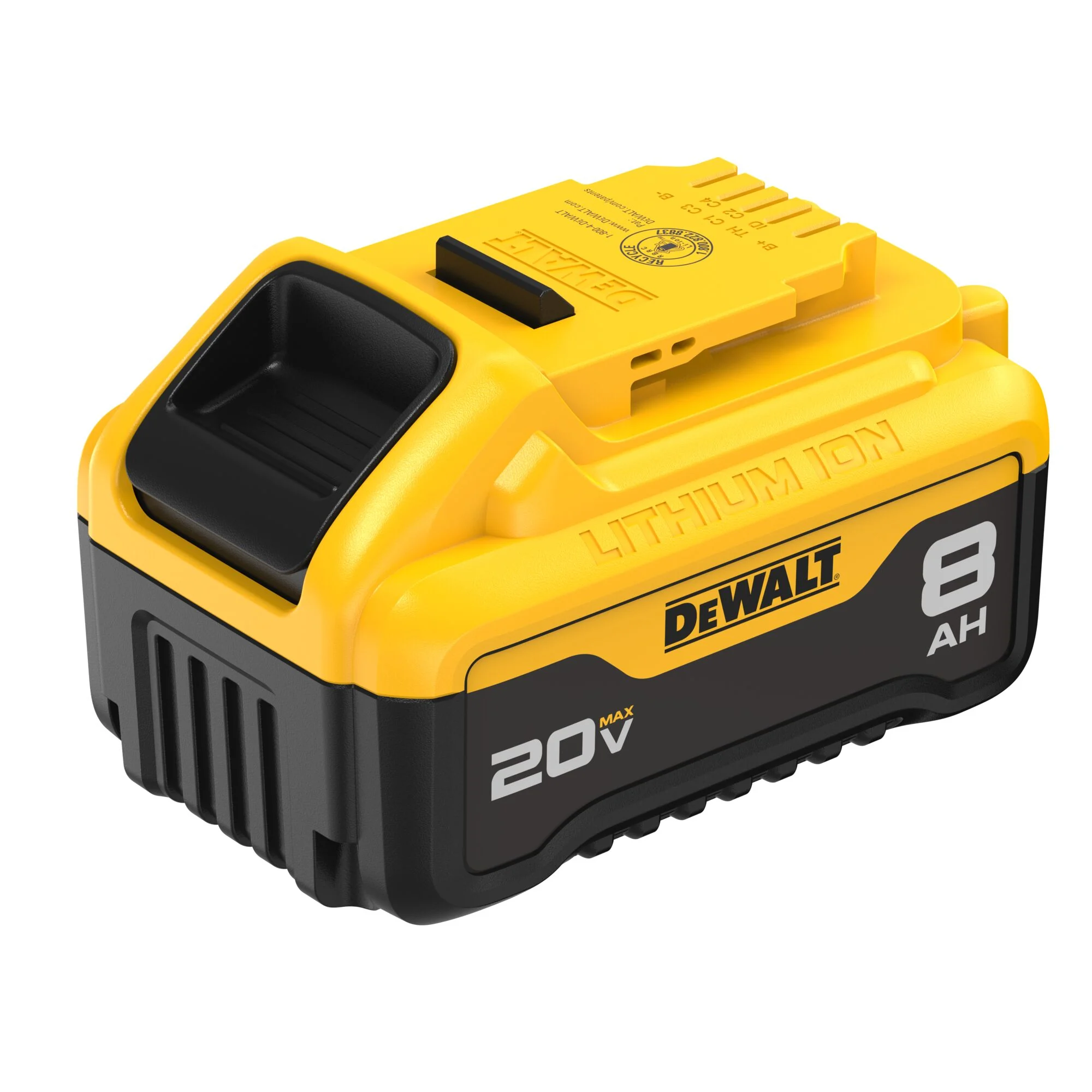 Batterie XR 20 V MAX 8 Ah – DEWALT DCB208 3 Batterie XR 20 V MAX 8 Ah – DEWALT DCB208 — vue 3