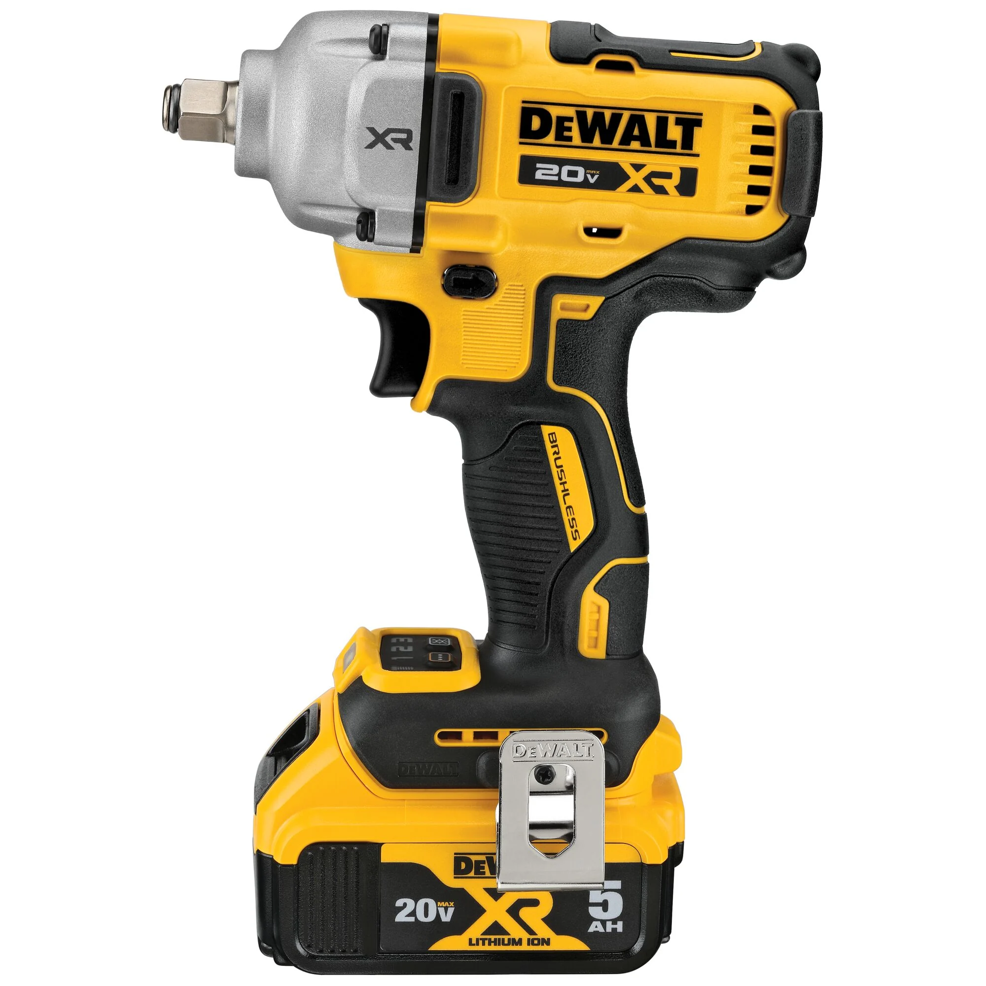 Ensemble de clé à chocs XR de 1/2 po à couple intermédiaire – DEWALT DCF891P2R 2 Ensemble de clé à chocs XR de 1/2 po à couple intermédiaire — DEWALT DCF891P2