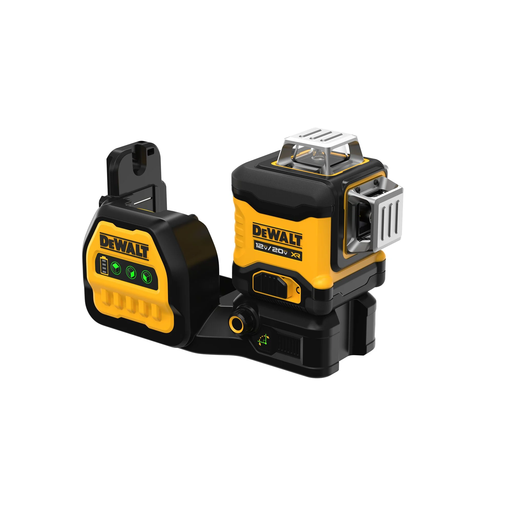 Laser vert à 3 plans de 360°, 20 V MAX – DEWALT DCLE34030GB 3 Laser vert à 3 plans de 360°, 20 V MAX – DEWALT DCLE34030GB – vue 3