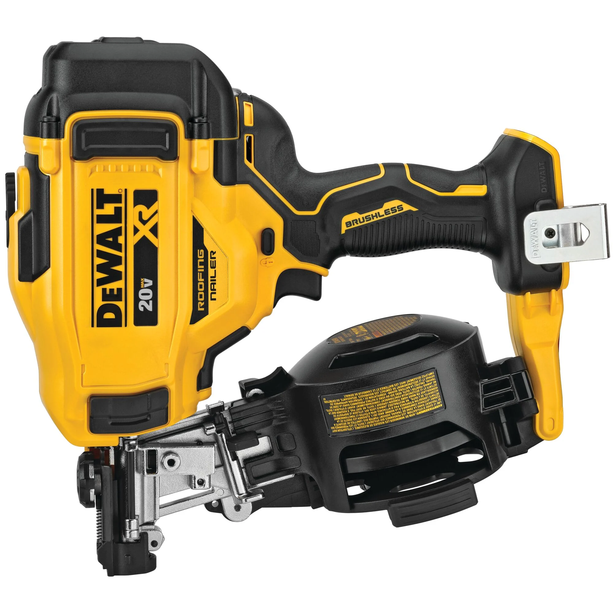 Cloueuse de toiture à bobine 15° 20 V MAX – DEWALT DCN45RNBR 1 Cloueuse de toiture à bobine 15° 20 V MAX — DEWALT DCN45RNB