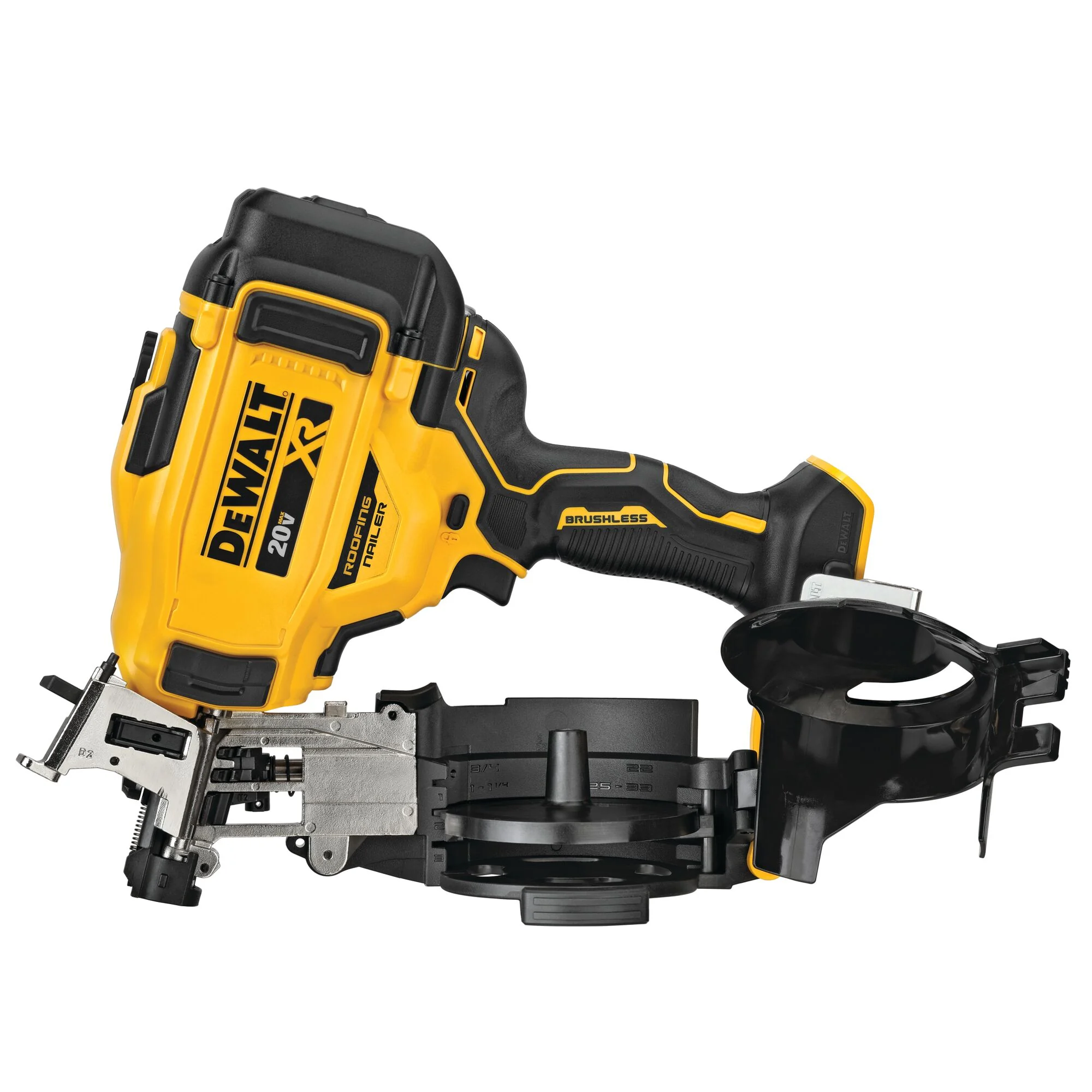 Cloueuse de toiture à bobine 15° 20 V MAX – DEWALT DCN45RNBR 5 Cloueuse de toiture à bobine 15° 20 V MAX — DEWALT DCN45RNB