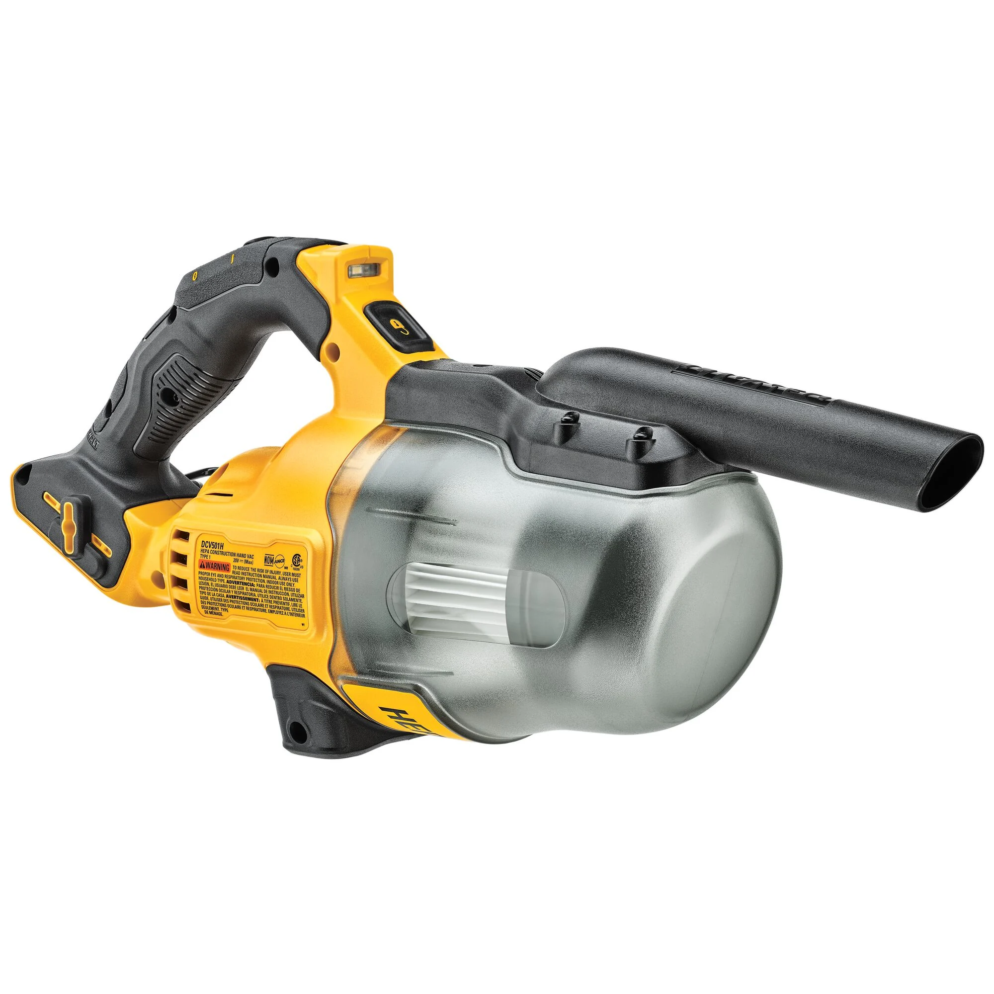 Aspirateur à main pour matières sèches 20 V MAX – DEWALT DCV501HB 3 Aspirateur à main pour matières sèches 20 V MAX – DEWALT DCV501HB — vue 3