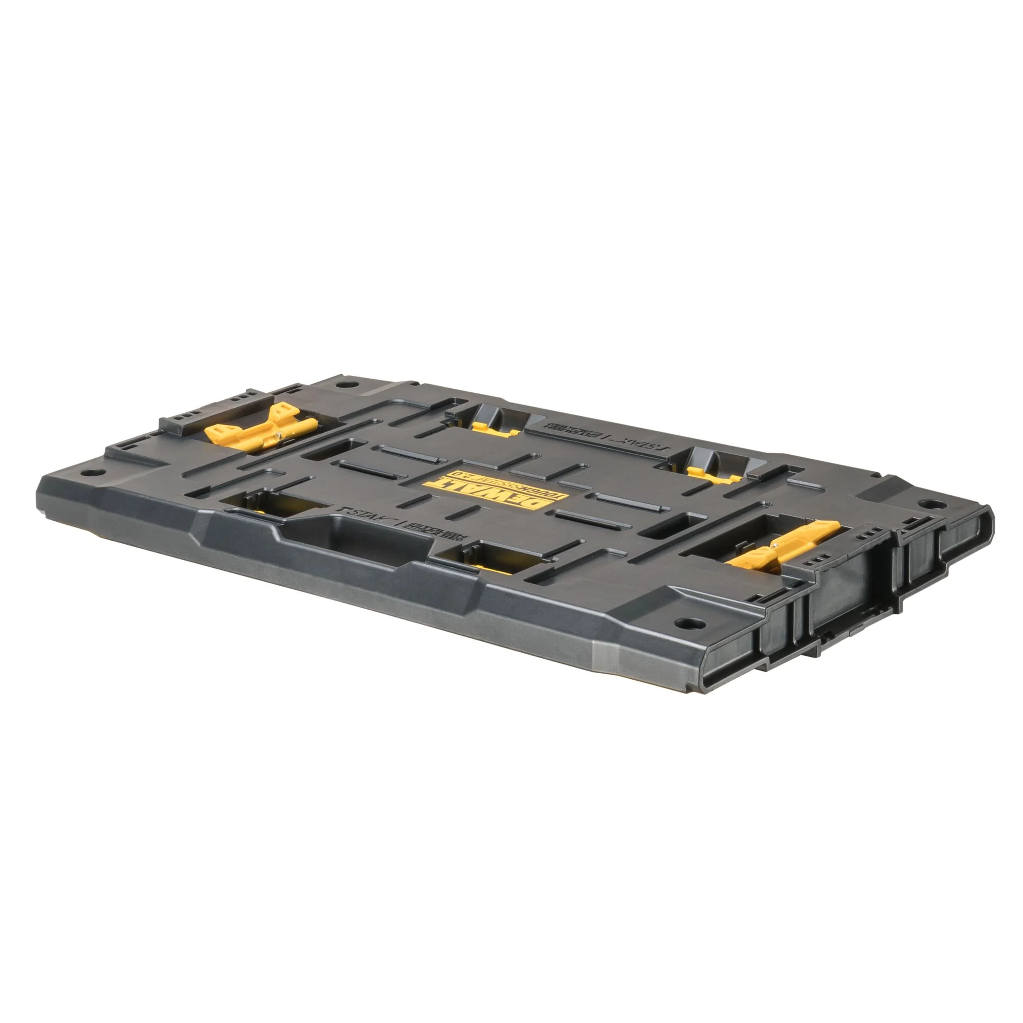 Adaptateur de rangement TOUGHSYSTEM 2.0 – DEWALT DWST08017 2 Adaptateur DEWALT DWST08017 pour rangement TOUGHSYSTEM 2.0, vue en angle