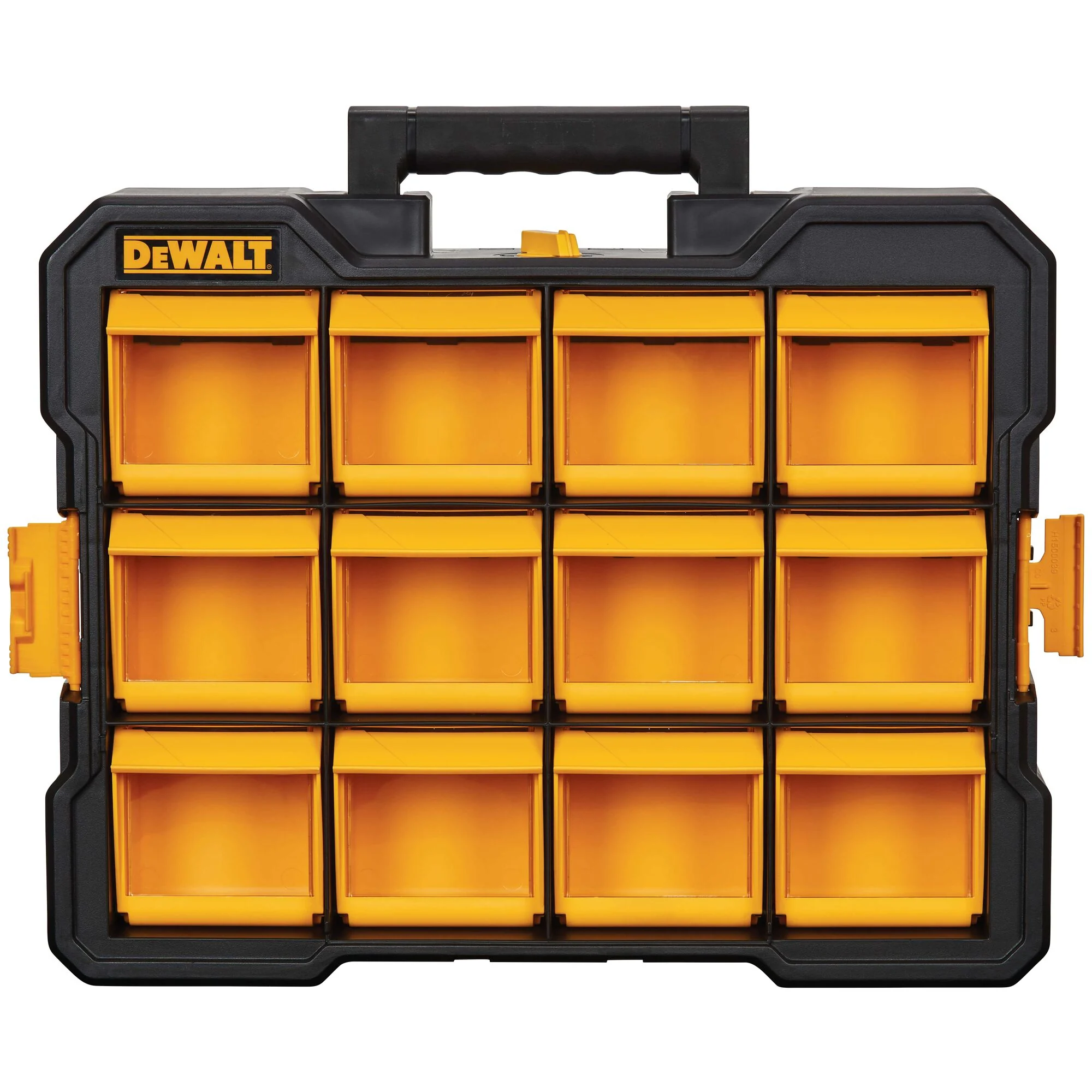 Organisateur PRO à 12 bacs basculants – DEWALT DWST14121 1 Organisateur PRO à 12 bacs basculants — DEWALT DWST14121